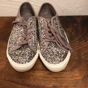 Glitter sneakers sparkly shiny